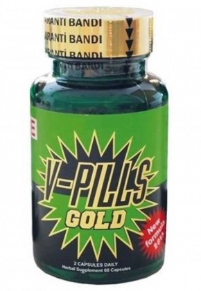 V-Pills Gold Bitkisel Kapsl